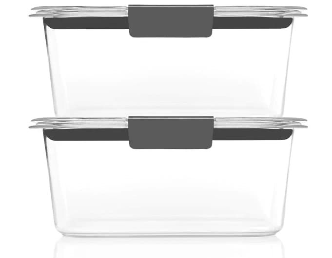 Zonestark BPA-Free Food Storage Containers, Medium Deep, 3.2 Cup, 2-Pack - Image 1