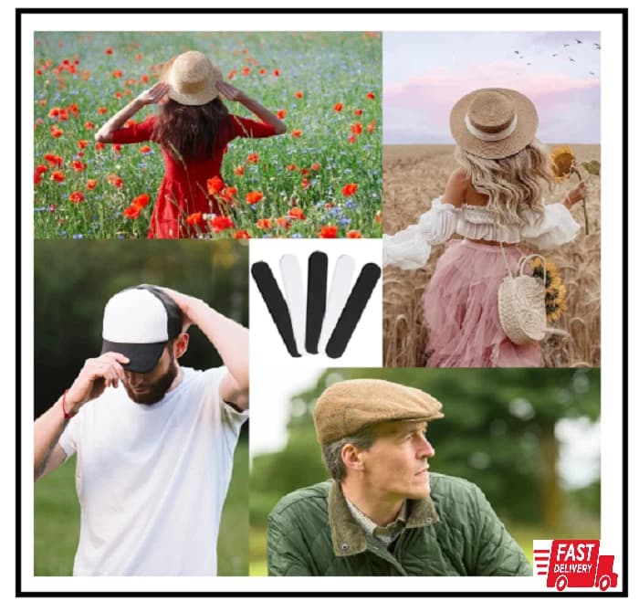 45PCS Hat Size Tape, Hat Size Reducer, Foam Reducing Tape for Hats Caps Sweatban - Image 1