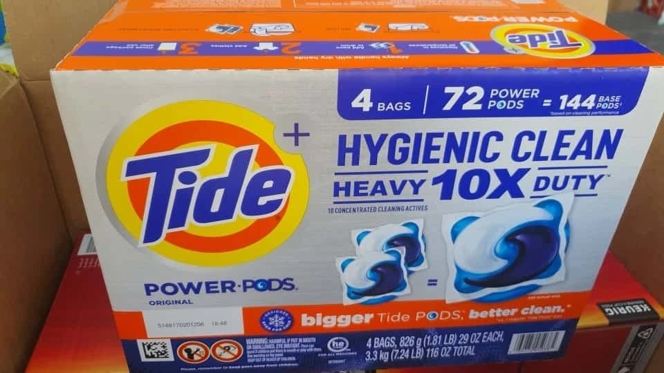 Tide Hygienic Clean Power PODS Laundry Detergent Pacs, Original, 72 Count - Image 1