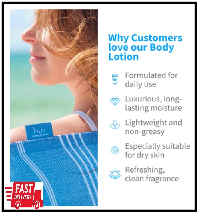 Inis the Energy of the Sea Revitalizing Body Lotion, Travel Size, 2.9 Fluid Ounc - Image 1
