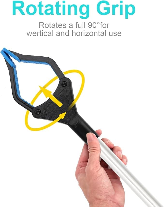 Grabber Reacher Tool, 32" Grabbers for Elderly, Lightweight Extra Long Handy Trash Claw Grabber, Mobility Aid Reaching Assist Tool for Trash Pick Up, Nabber, Litter Picker, Arm Extension - Image 1